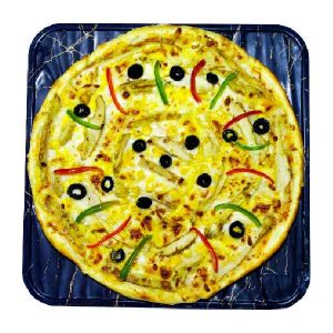 پیتزا مرغ و قارچ